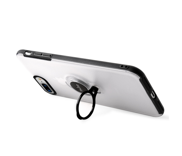 Etui Magnet Ring Cover z uchwytem do iPhone 8+/7+ przezroczyste - 1388918 - zdjęcie 3